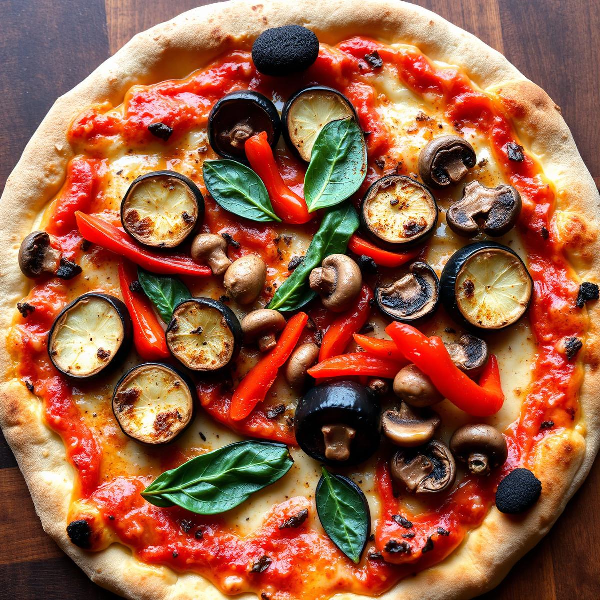 Pizza vegetariana